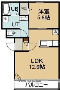 エテルノ美原【2階】の間取り